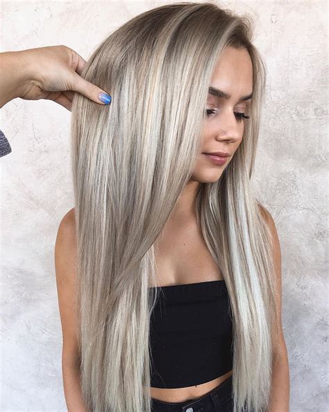 Ash Blonde Hair With Silver Highlights Ash Blonde Hair Ash Blonde Hair With Highlights Ash