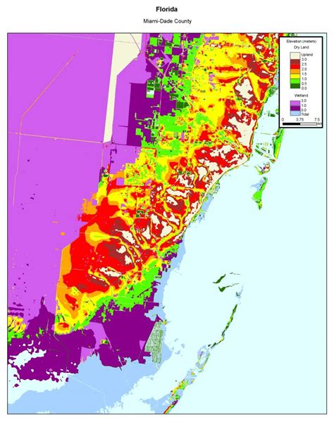 More Sea Level Rise Maps Of Floridas Atlantic Coast Florida