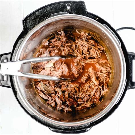 Want an instant pot, but don't have one yet? Apple Butter Pulled Pork ~ Instant Pot, oven, or slow cooker! | The View from Great Island