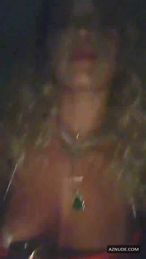Rita Ora Shows Her Tit With Pastie While Shes Filming In