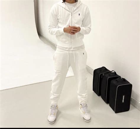 Polo Tracksuit White W2c Rpandabuy