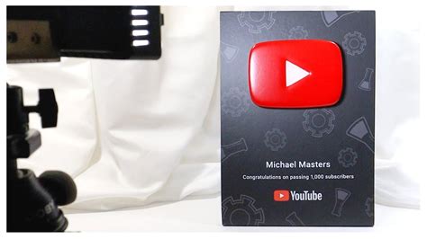 Build A Custom Youtube Play Button 1000 Subscriber Special Youtube