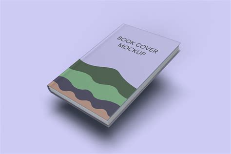Floating Hardcover Book Cover Mockup Mockup World