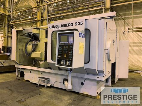 Klingelnberg S35 10 Axis Cnc Spiral Bevel And Hypoid Gears 236