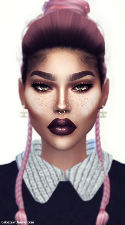 Pin By Nappily D On Sims4hood Sims 4 Cc Sims 4 Queen Makeup