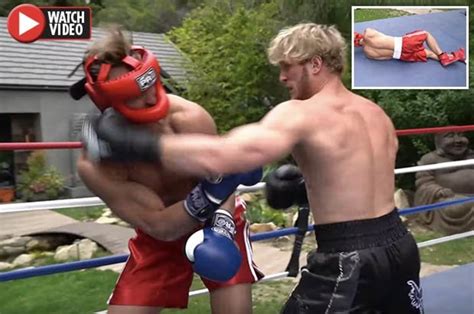 Logan Paul Calls Out Ksi After Savage Ko Of Stranger In Boxing Fight