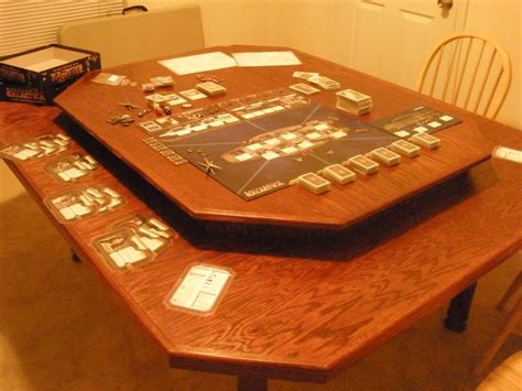 Amazing Self Built Game Table Dubbed The Battlestar Table Games