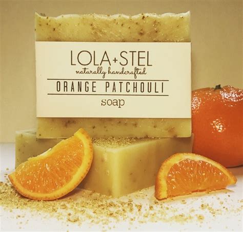 Orange Patchouli All Natural Soap Vegan Soap Handmade Soap