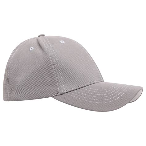 Designer Baseball Cap Fitted Plain Curved Peak Caps Black Grey Navy