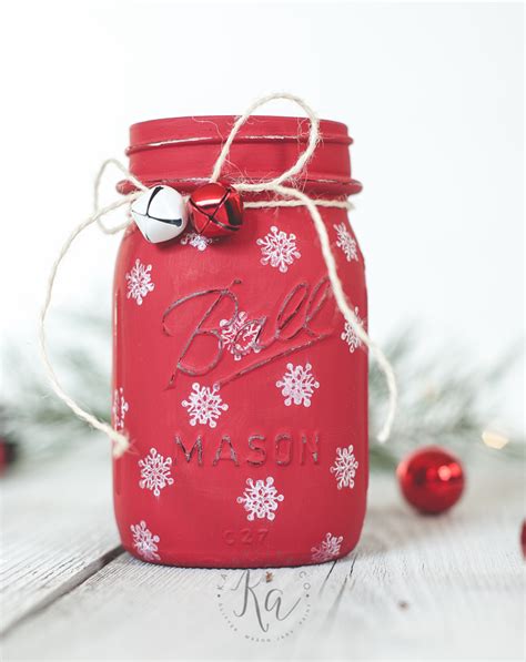 Mason Jar Christmas Decorating Ideas Clean And Scentsible