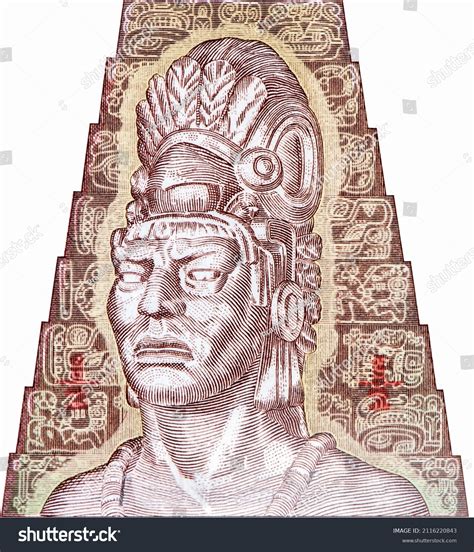 Tecun Uman Portrait Guatemala Quetzal 1992 Stock Photo 2116220843