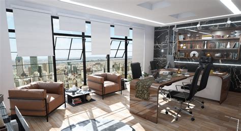 Manager Office In Architectural Visualization Ue Marketplace