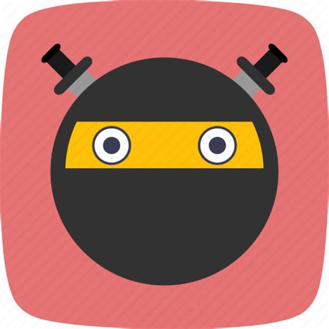 Emoticon Face Ninja Smiley Icon