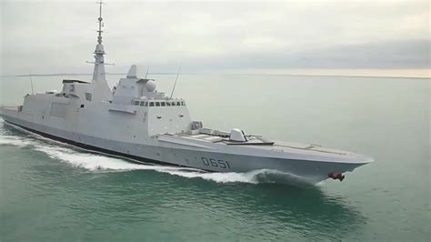 Dcns Fremm Normandie Multi Mission Stealth Frigate Sea Trials 720p