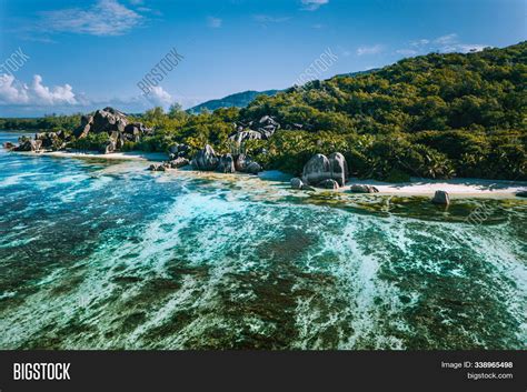 Aerial View Seychelles Image And Photo Free Trial Bigstock