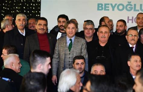 Beyoğlu Belediye Başkanı Demircan Binali Yıldırım İstanbulun