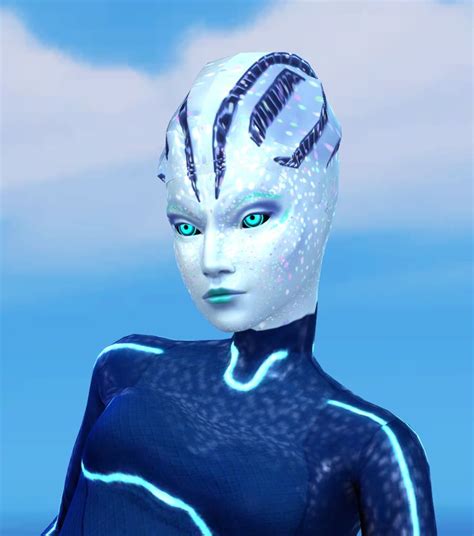 Strange Alien Cyber Head Sims Hair Alien Sims 4 Mods