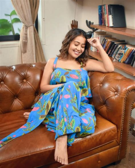 Singing Sensation Neha Kakkar Knows How To Keep It Chic In Floral Ensembles And These Photos Are
