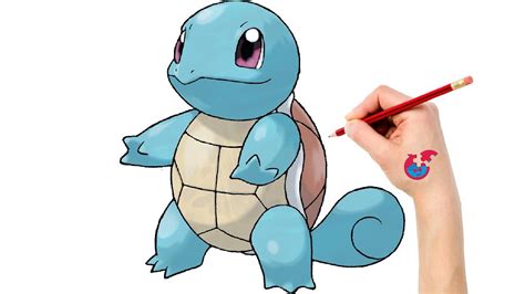 How To Draw Pokemon Squirtle For Toddlers Learning Drawing Puzzle