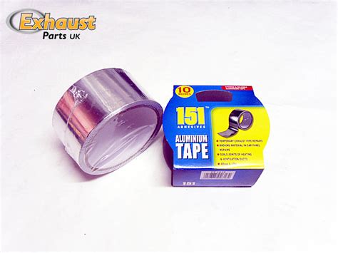 Aluminium Adhesive Exhaust Pipe Tube Repair Seal Leak Joint Tape Diy Ebay