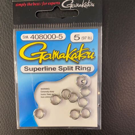 Gamakatsu Size 5 Superline Split Ring Superfly Flies