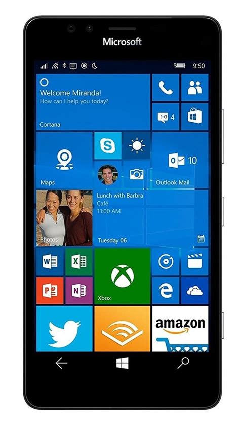 Microsoft Lumia 950 Xl Windows Smartphone Sim Free Mobile Phone 32gb