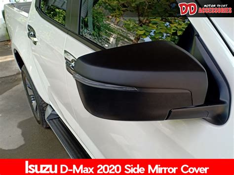 ครอบกระจก Isuzu Dmax ดำดาน