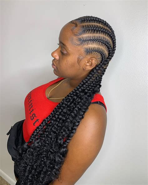 Take a look at the following styles and find a hairdo that wo. Latest Cornrow Braid Hairstyles For Beautiful ...