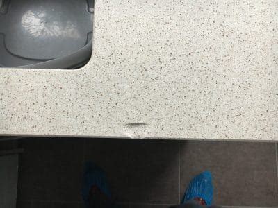 Order the granite chip repair kit. Engineered quartz kitchen worktop edge chip repair ...