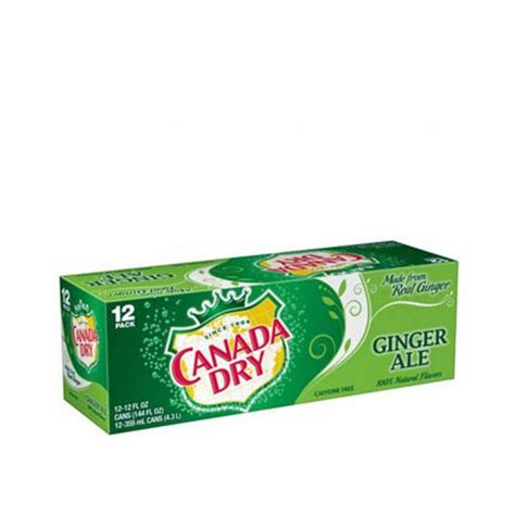 Canada Dry 330ml Ginger Ale Soda Loads Of Water