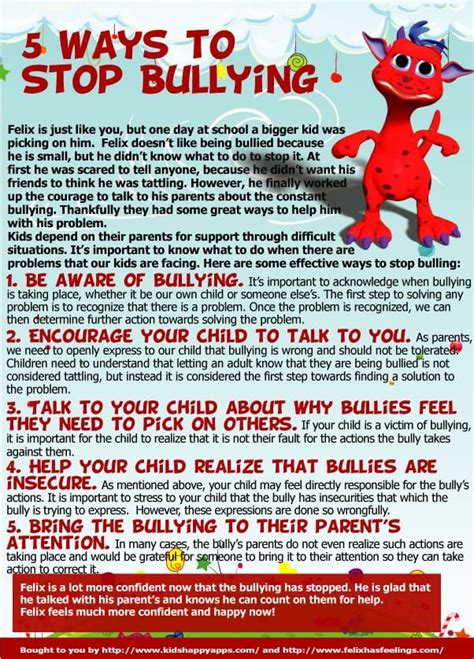 5 ways to stop bullying artofit