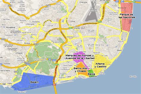 Quartieri Di Lisbona I Distretti Più Importanti Di Lisbona