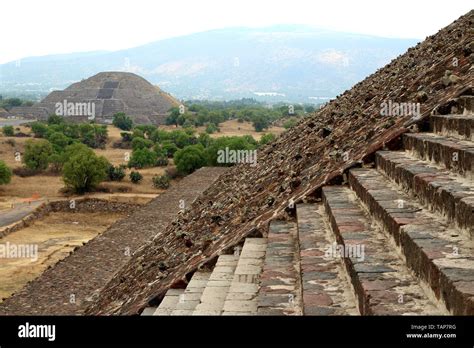 Pyramids Of Teotihuacan Pre Hispanic City Unesco World Heritage Site