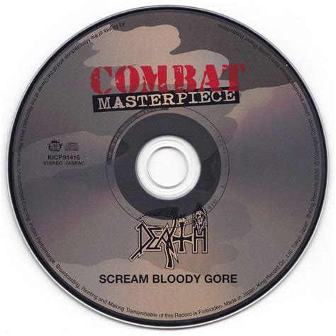 Death Scream Bloody Gore 1987 2009 King Record Kicp 91416 Japan
