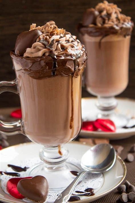 chocolate lovers hot chocolate ~ recipe queenslee appétit recipe chocolate drink recipes