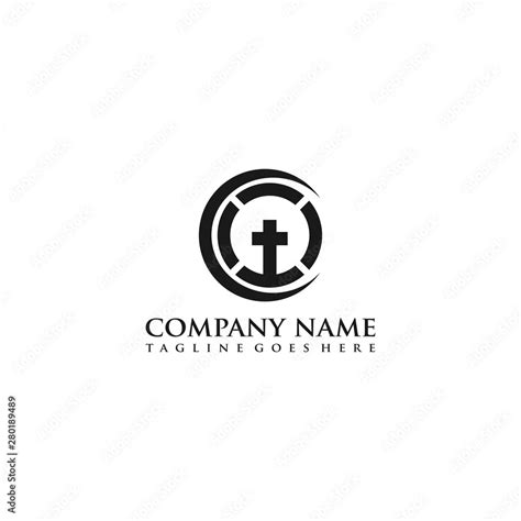 Nature Church Christian Logo Design Inspiration Stock Vector Adobe Stock