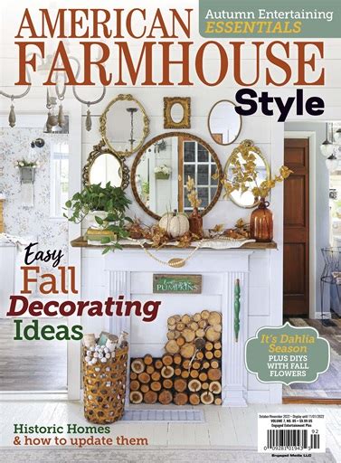 American Farmhouse Style Magazine Afs Oct Nov Back Issue