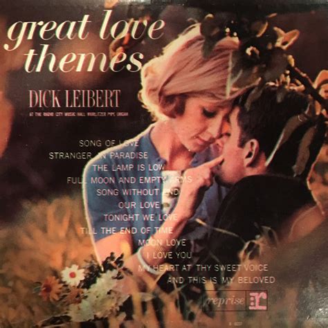 Dick Leibert Great Love Themes 1961 Vinyl Discogs