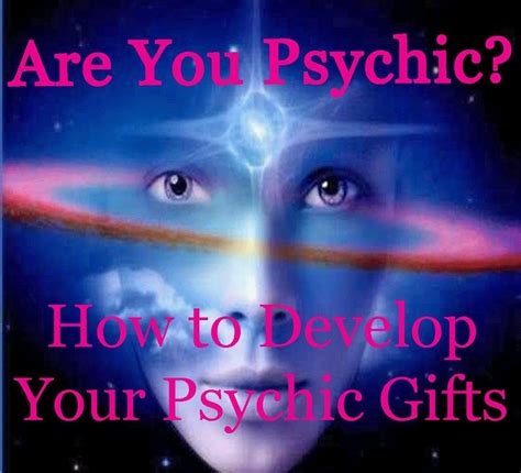 Psychic Reading Are You Psychic? Develop Your Psychic Gifts Psychic Development Psychic ...