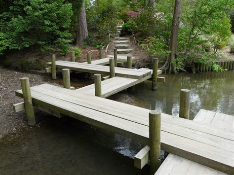 Japanese Zig Zag Bridge Step Up Ponds Backyard Backyard Japanese Garden