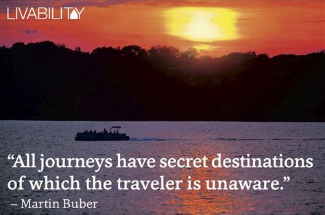 travel quote all journeys have secret destinations of which the
