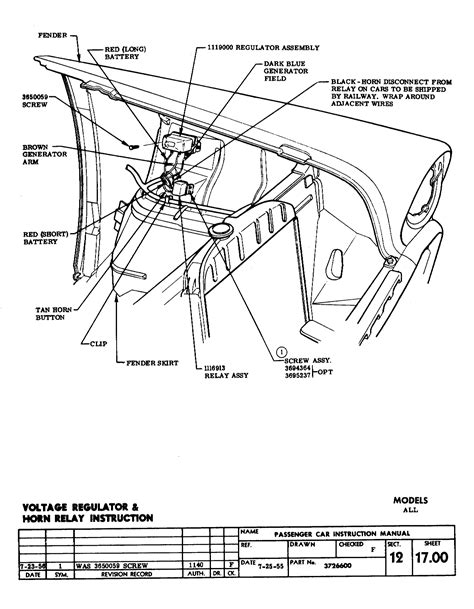 1956 Chevy Fuse Box Diagram