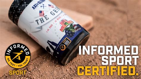 The Grind And Hydraulic Are Officially Informed Sport Certified Axe