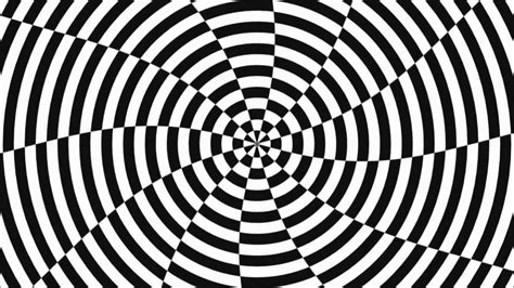 Trippy Optical Illusion Eye Trick Hypnotic Hallucinate With Circles