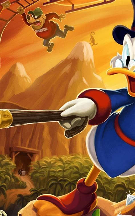 800x1280 Resolution Ducktales Remastered Duck Scrooge Mcduck Nexus 7
