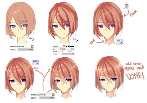 Maybe you would like to learn more about one of these? Coloring Tutorial by Maocchi on DeviantArt | Drawing hair tutorial, Anime art tutorial ...