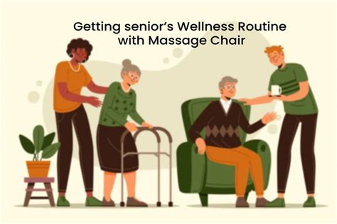Seniors Wellness Routine With Massage Chair