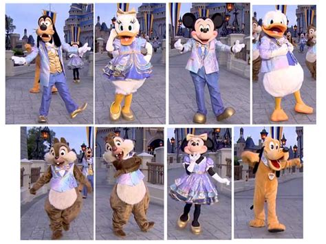Disney World 50th Anniversary Character Costumes And Details