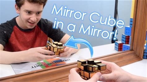 Solving A Mirror Cube In A Mirror Challenge Youtube