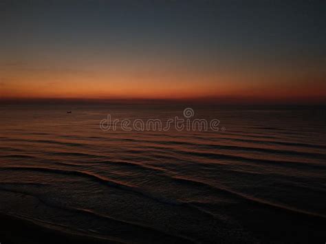 Perfect Sunrise Sky At The Seaside Stock Photo Image Of Beach